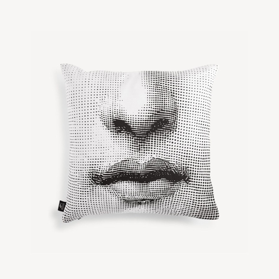 Fornasetti Cuscino Tema E Variazioni N.397 Bianco Nero Cuscini